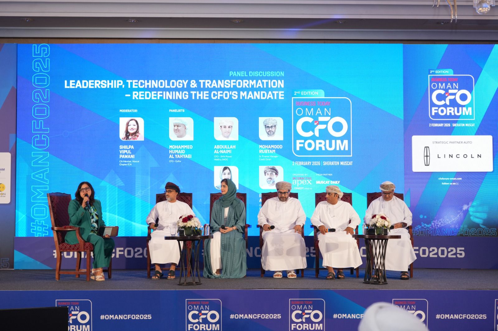 MCA Leadership at Oman CFO Forum & Awards 2026