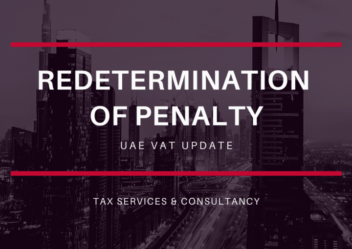 Redetermination of Penalty UAE FTA