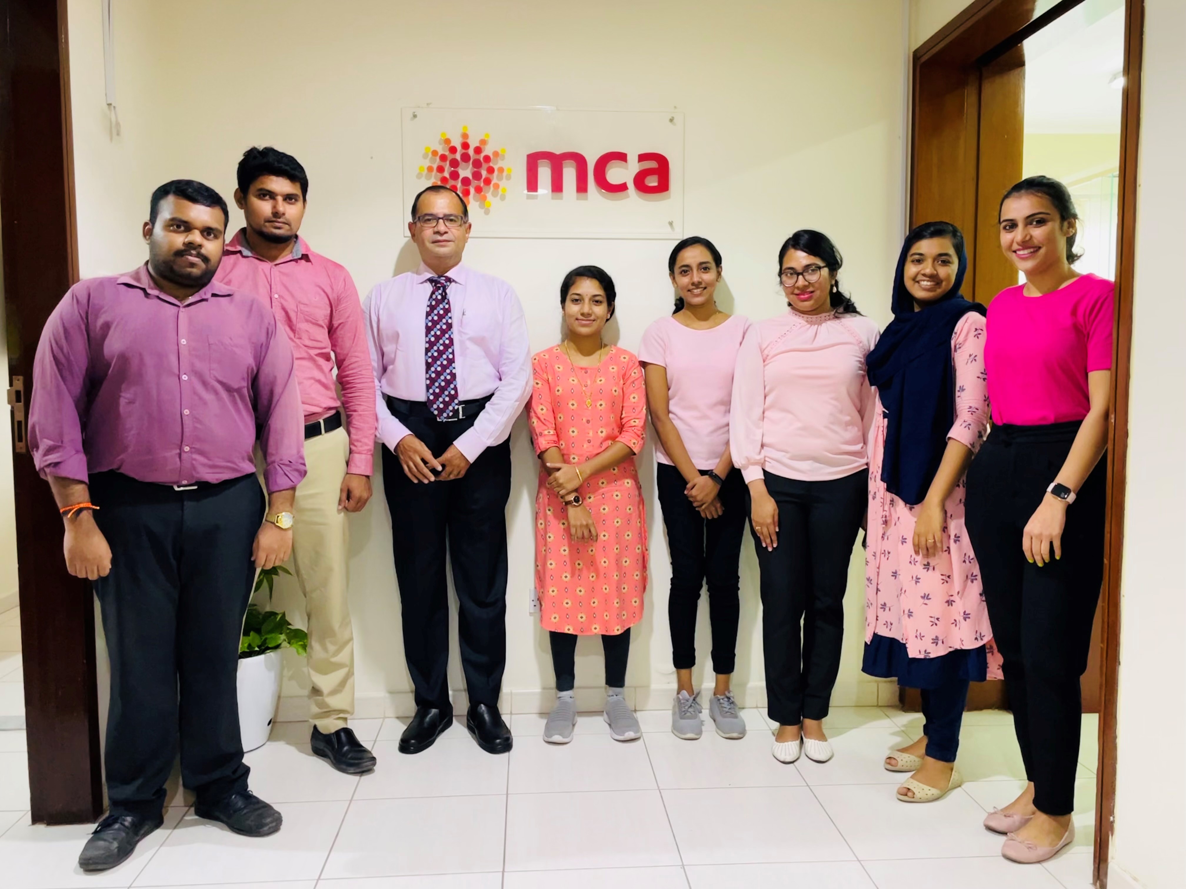 MCA goes Pink!