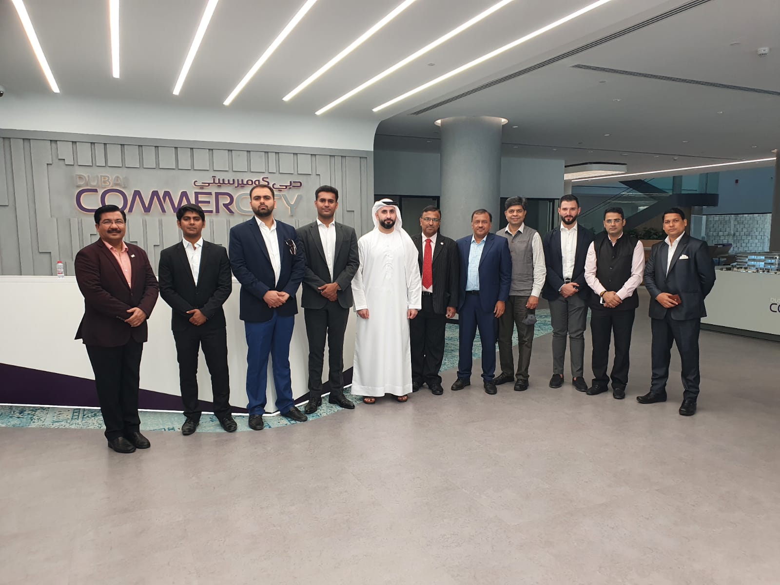 India Business Delegation at Dubai CommerCity India Business Delegation at Dubai CommerCity