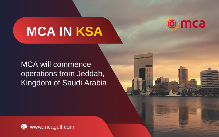 MCA establishing in Saudi Arabia MCA establishing in Saudi Arabia