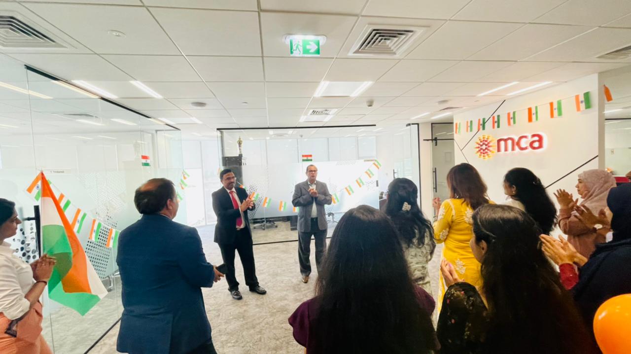 Celebrating Indian Independence Day MCA celebrates India Independence Day