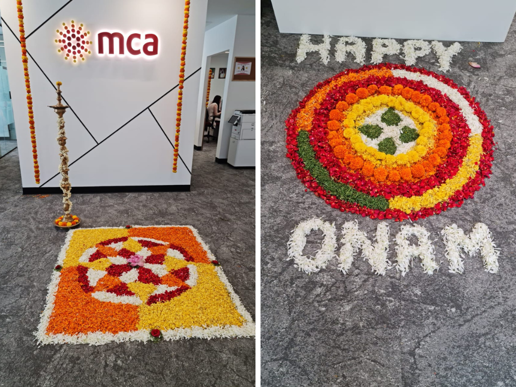 Onam Fervor at MCA Onam Fervor at MCA