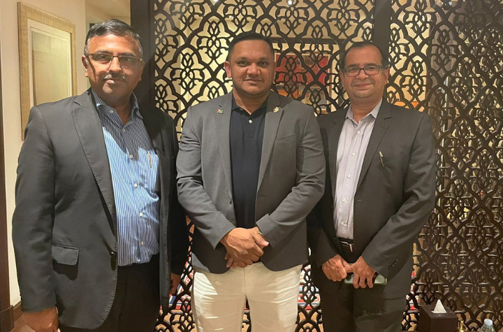 MCA partners S Venkatesh & R Lakshmanan met Honourable Vickram Bharrat, Minister of Natural Resources, Guyana