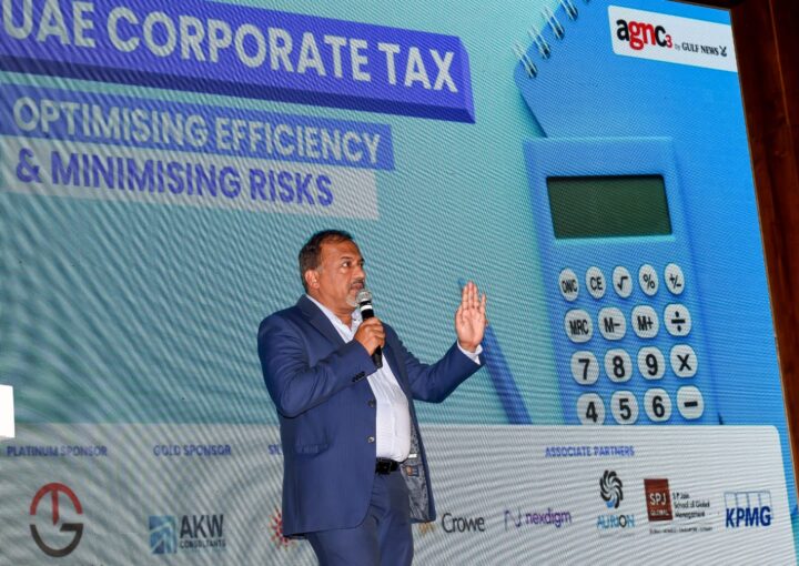 MCA at Gulf News event on UAE Corporate Tax