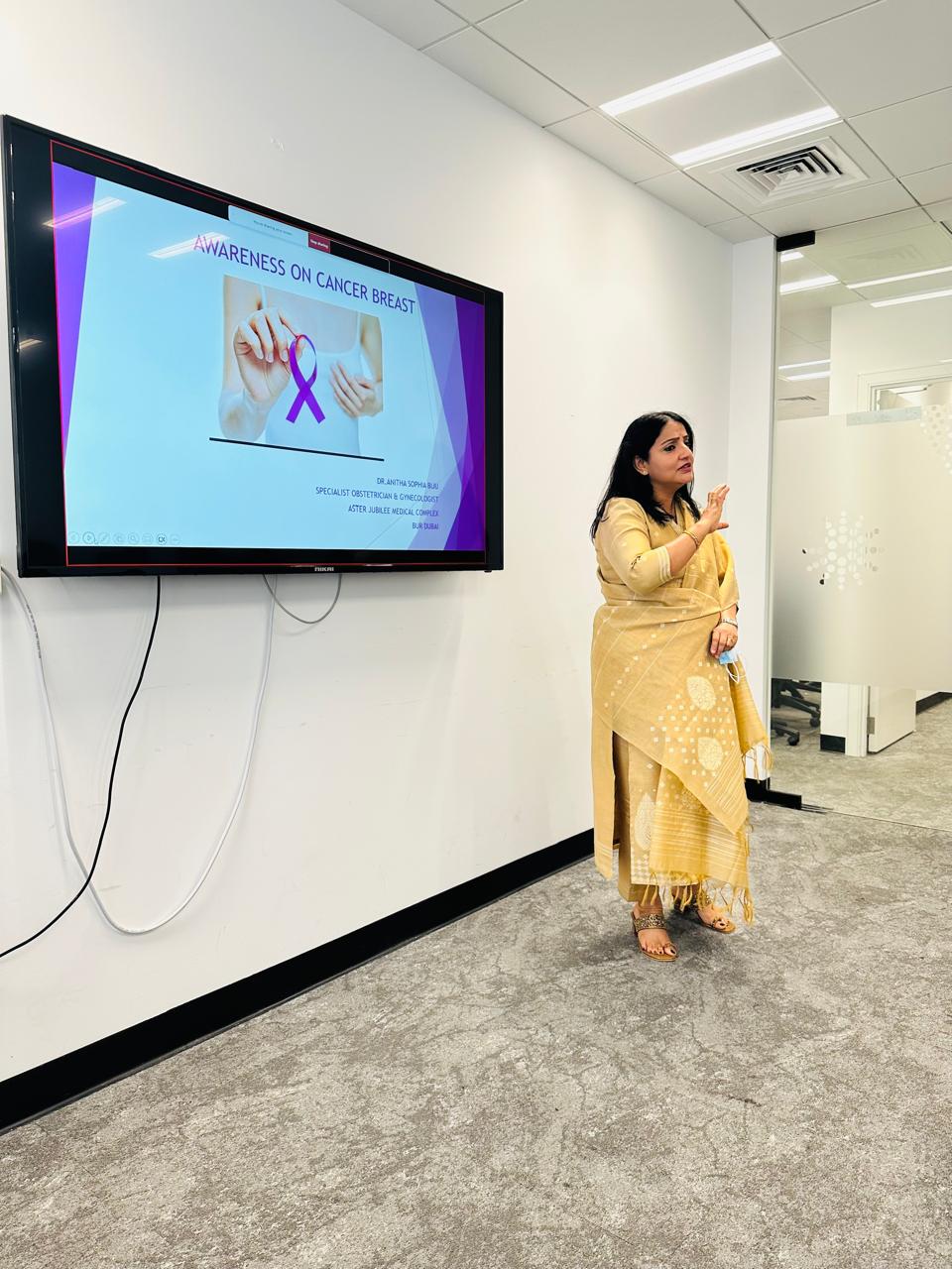 Breast Cancer Awareness Talk & Workshop Breast Cancer Awareness Talk & Workshop