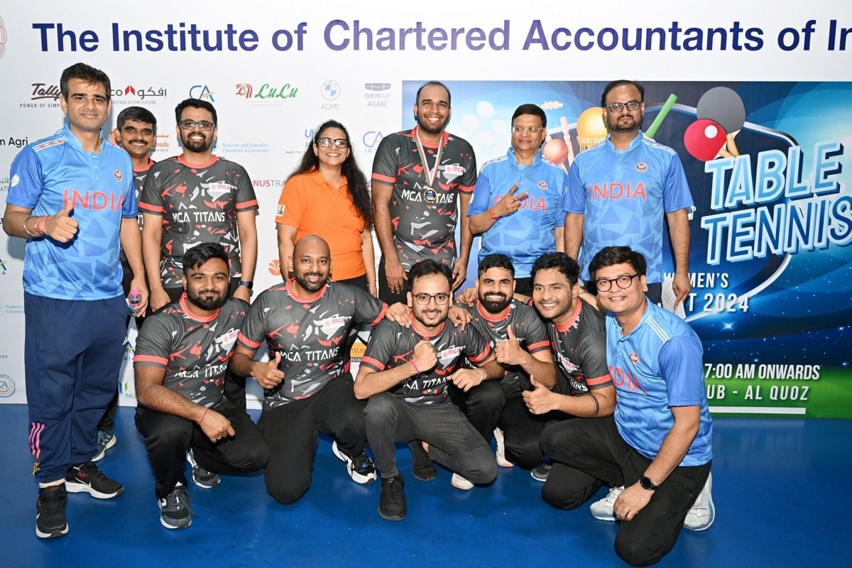 MCA shines at ICAI UAE Dubai Sports Mania 2024 MCA shines at ICAI UAE Dubai Sports Mania 2024