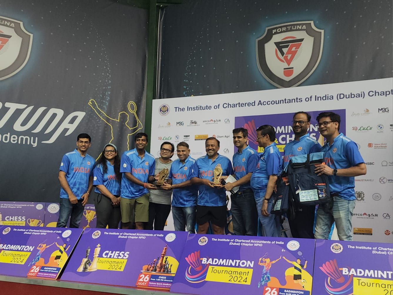 MCA shines at ICAI UAE Dubai Sports Mania 2024 MCA shines at ICAI UAE Dubai Sports Mania 2024
