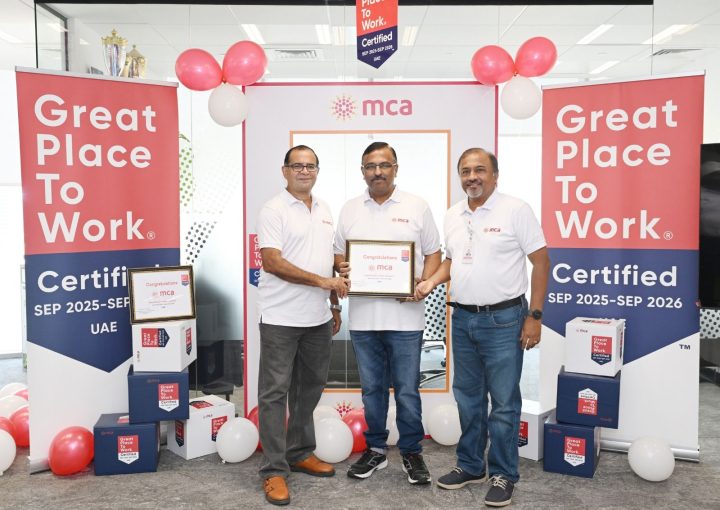 MCA Certified as a Great Place to Work MCA Certified as a Great Place to Work